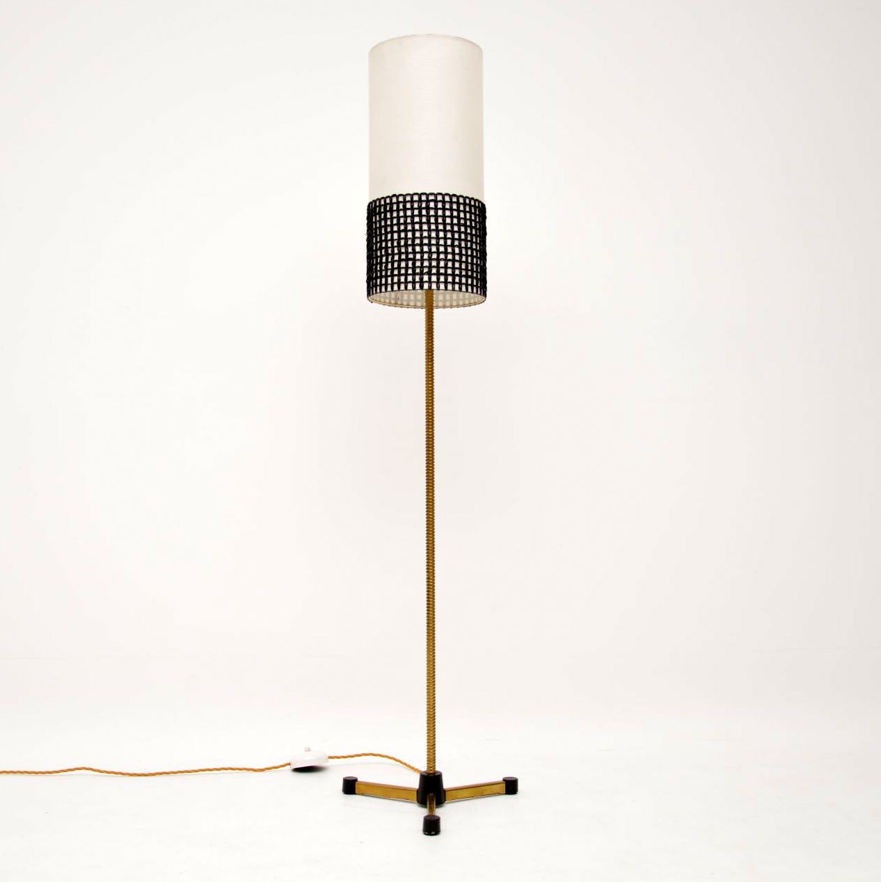 1960s Vintage Brass Floor Lamp (1 of 1)
