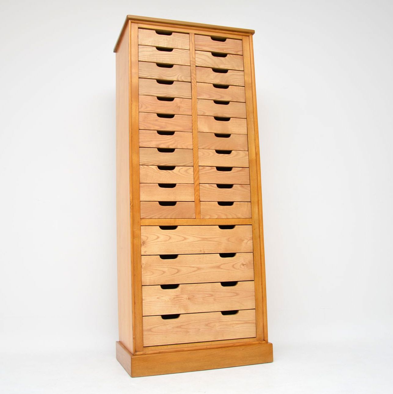 1950s Satinwood & Elm Haberdashery Chest of Drawers (1 of 1)