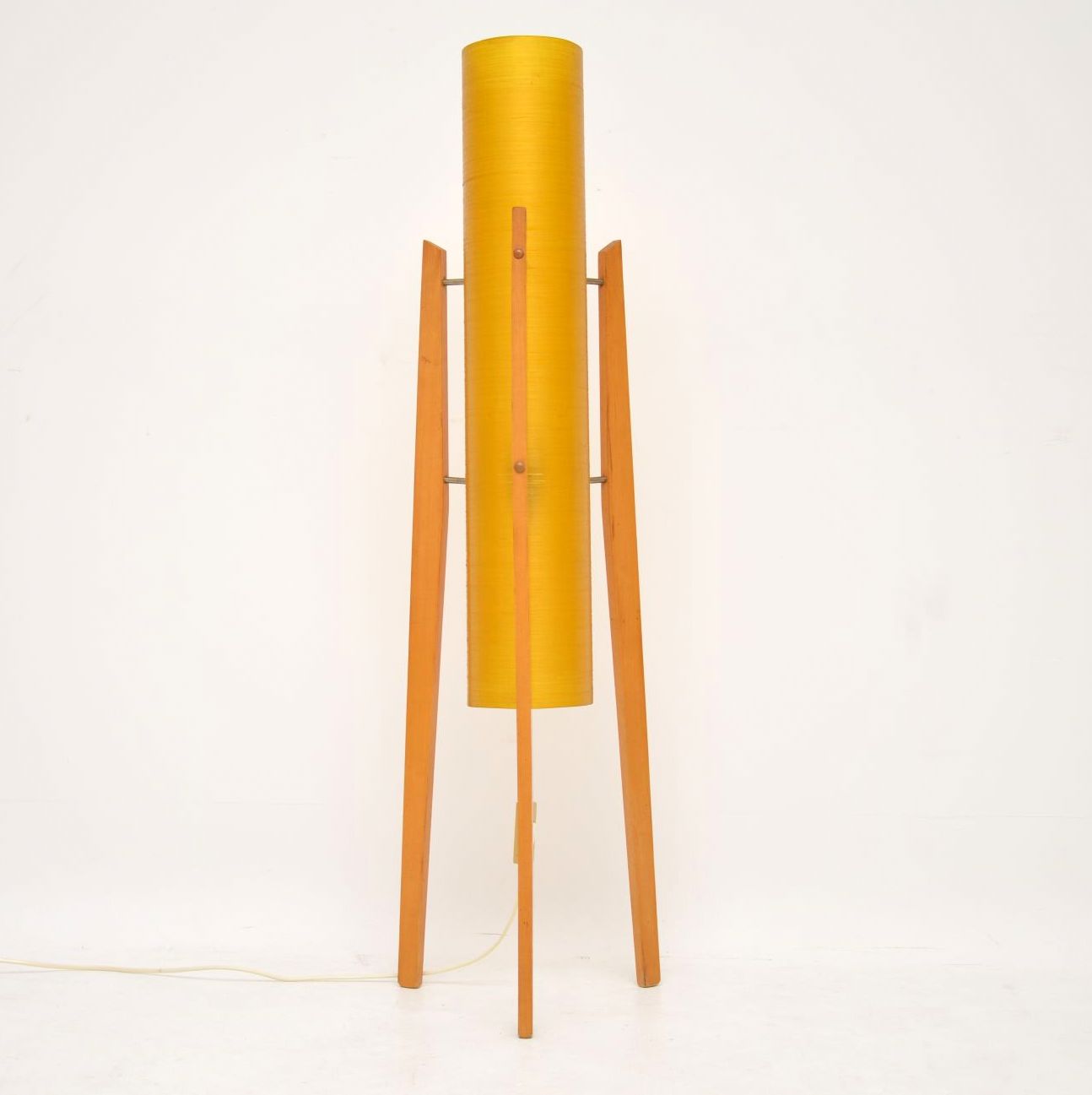 1960s Spun Fiberglass Rocket Lamp (1 of 1)