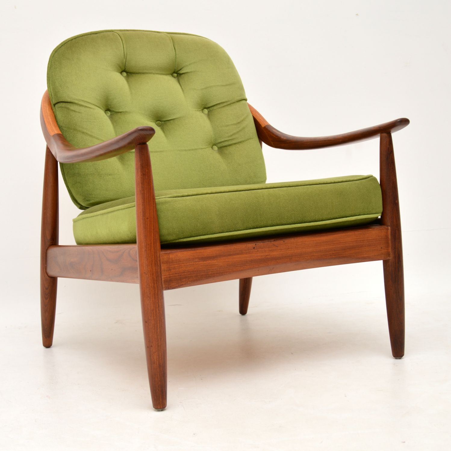 1960s Vintage Armchair in Afromosia by Greaves & Thomas (1 of 12)