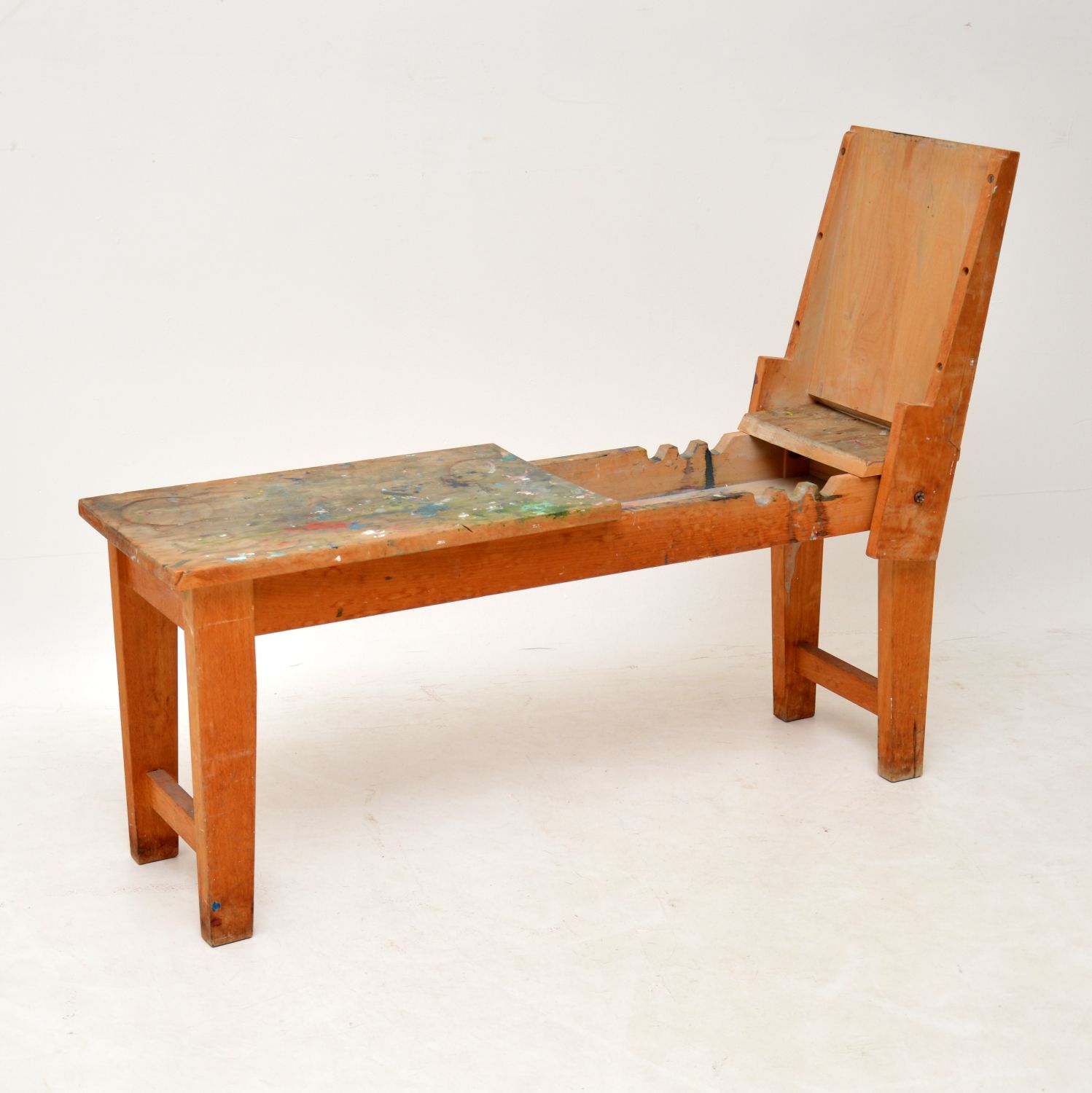 Vintage Winsor & Newton Easel / Platform Bench (1 of 1)