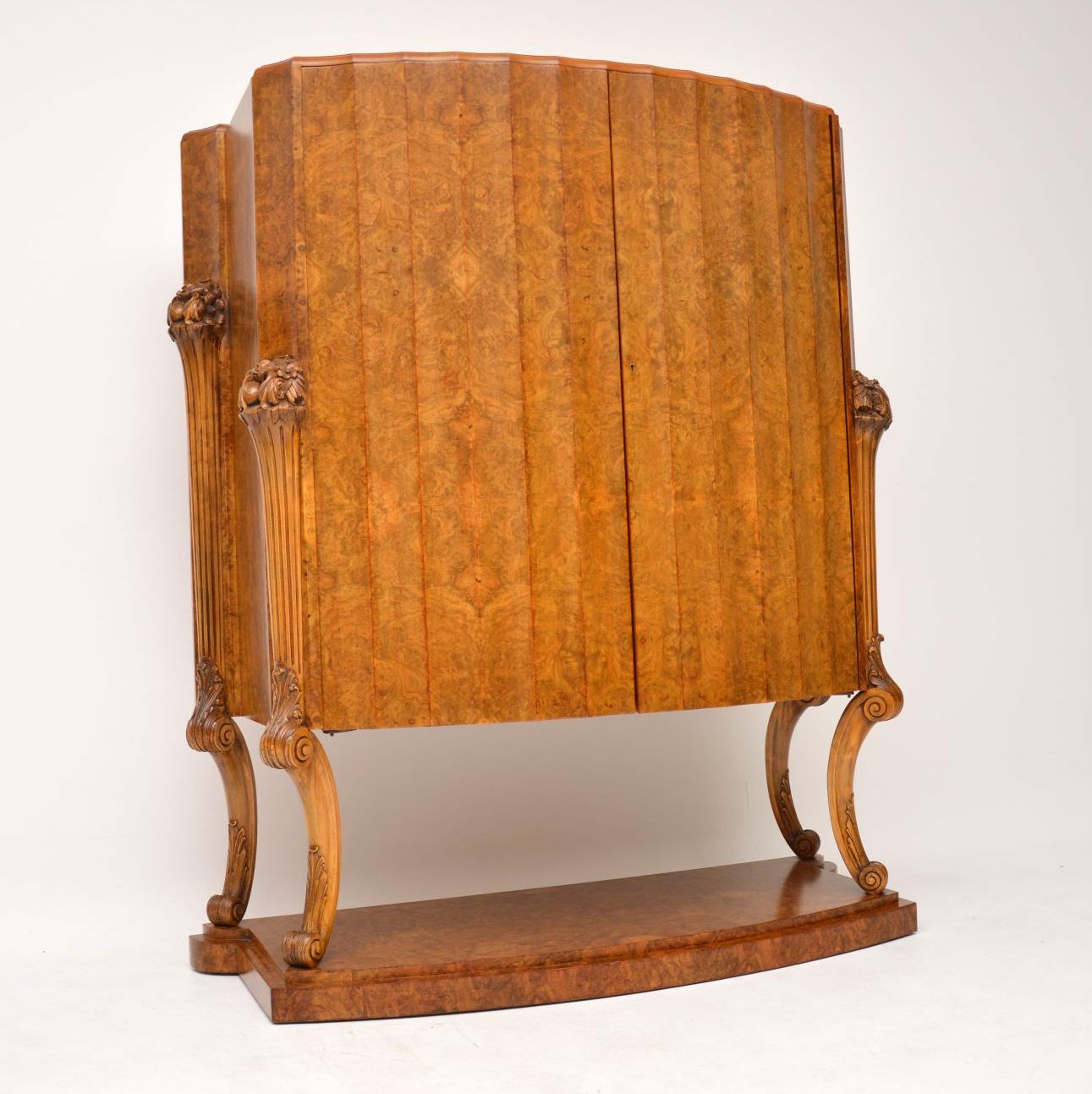 Art Deco Burr Walnut Cocktail Cabinet by H & L Epstein (1 of 13) Art Deco Burr Walnut Cocktail Cabinet by H & L Epstein (1 of 13)