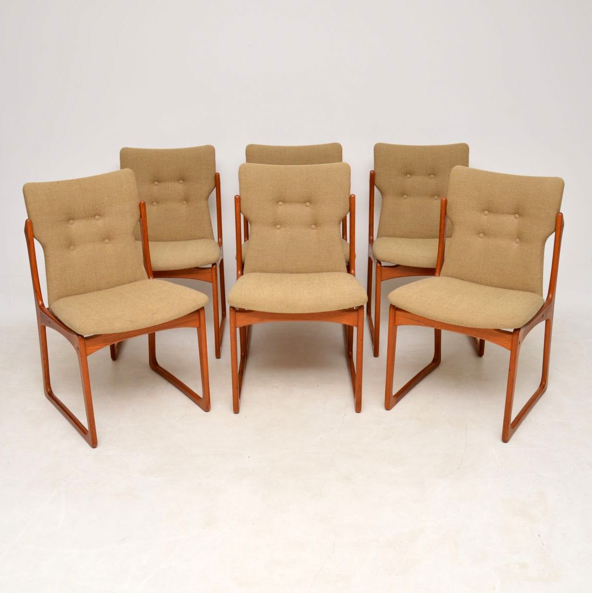 1960s Set of Danish Vintage Teak Dining Chairs (1 of 1)