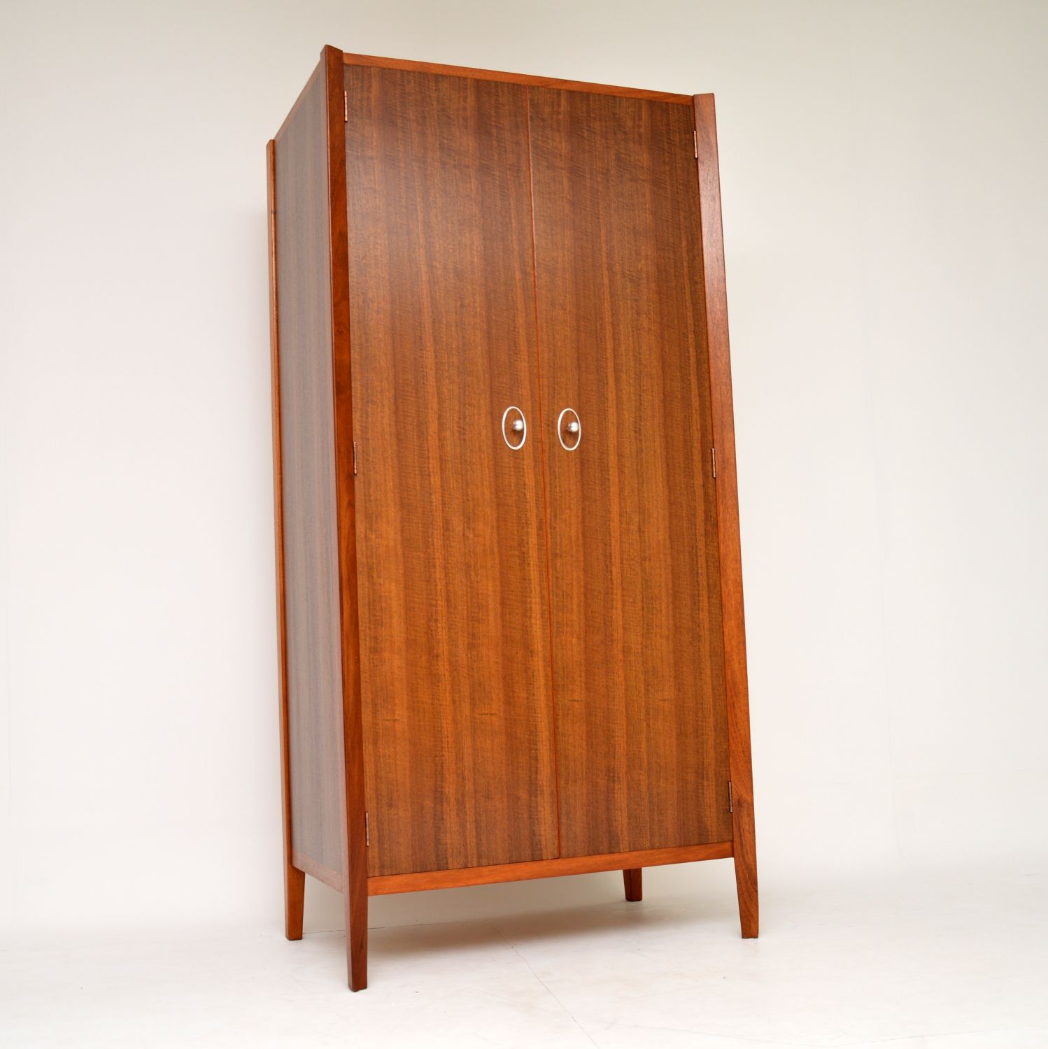1960s Vintage Walnut Wardrobe by John Herbert for Younger (1 of 11)
