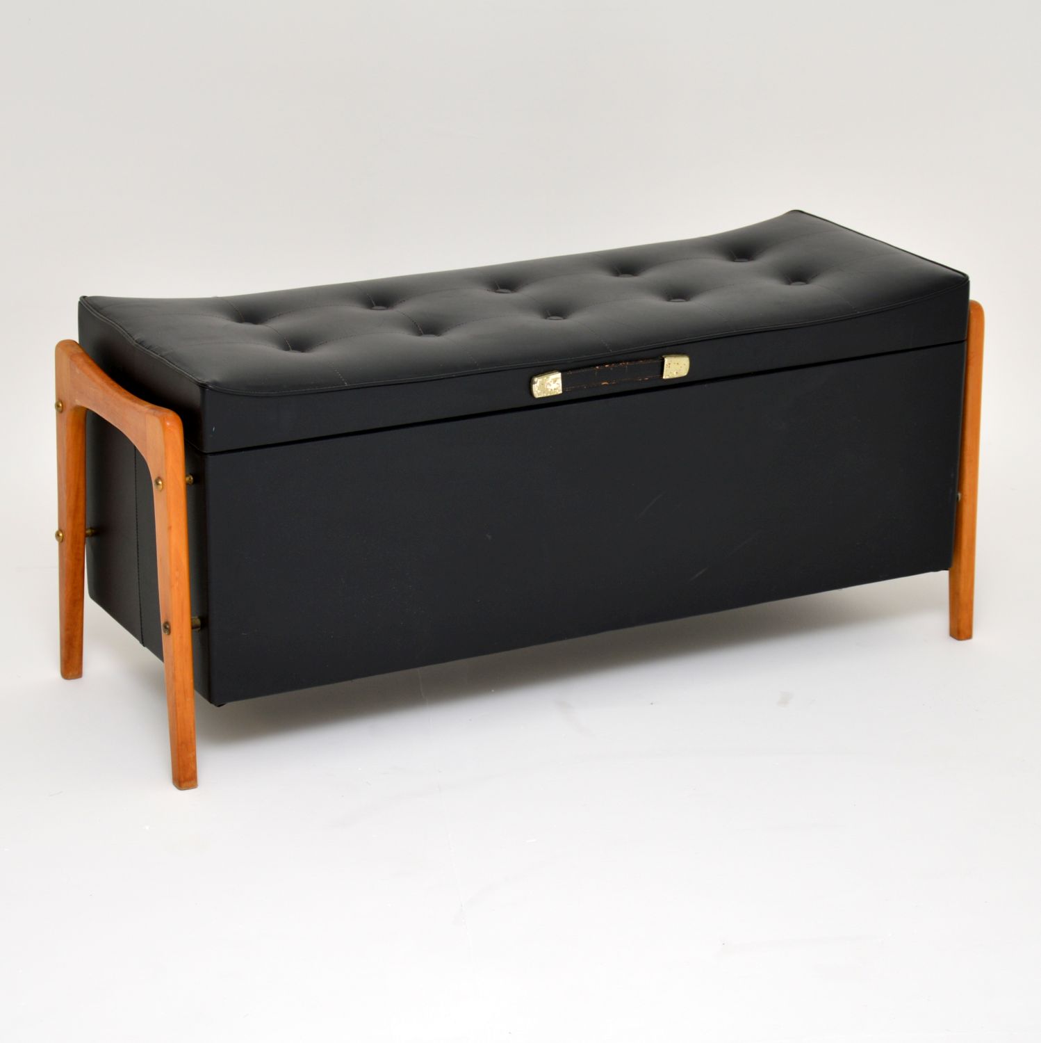 1960s Vintage Blanket Chest / Stool / Bench (1 of 11)