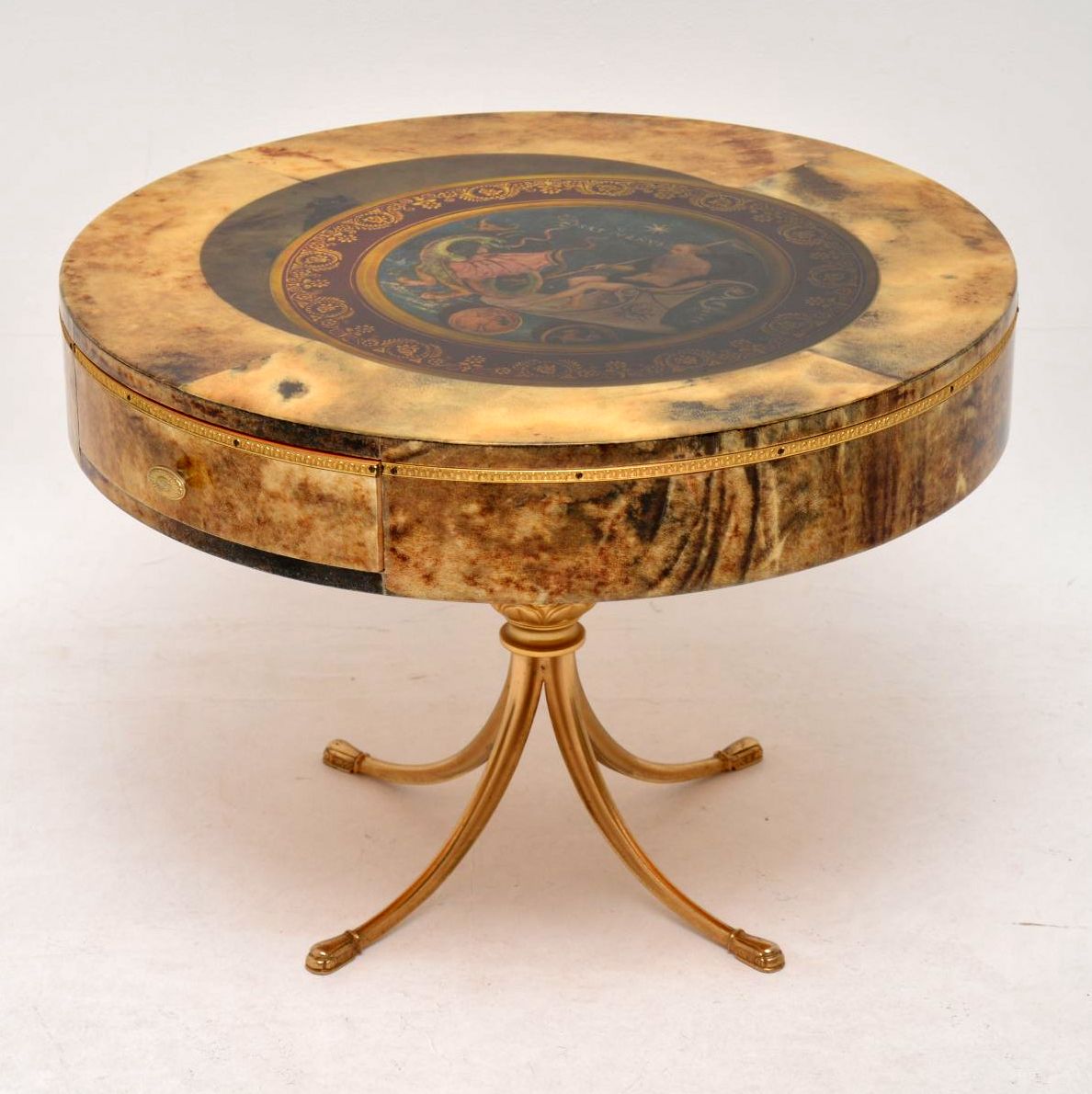 Rare 1960s Italian Coffee Table by Aldo Tura in Lacquered Parchment (1 of 1) Rare 1960s Italian Coffee Table by Aldo Tura in Lacquered Parchment (1 of 1)