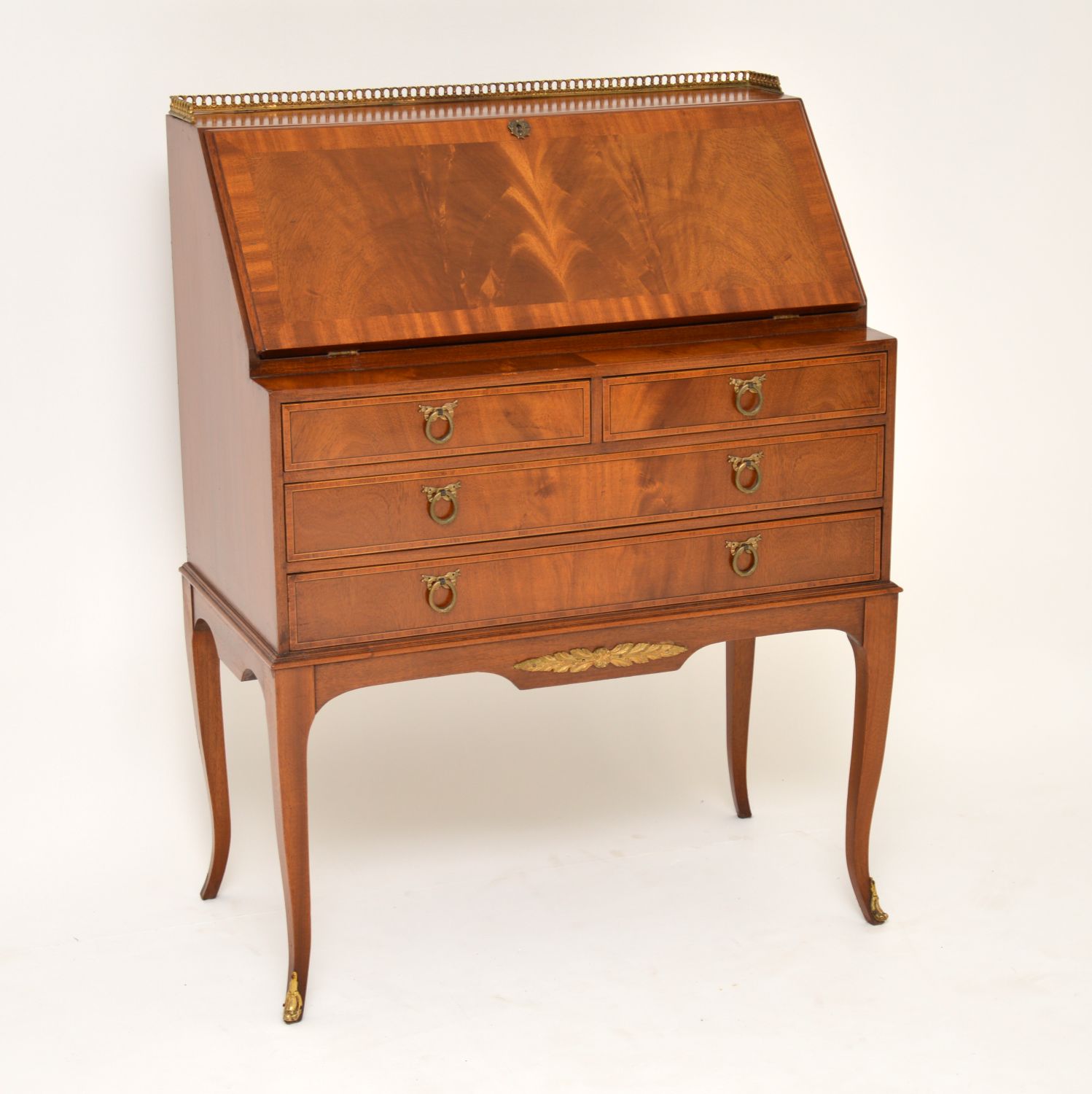 Antique Mahogany Writing Bureau c.1910 (1 of 11) Antique Mahogany Writing Bureau c.1910 (1 of 11)