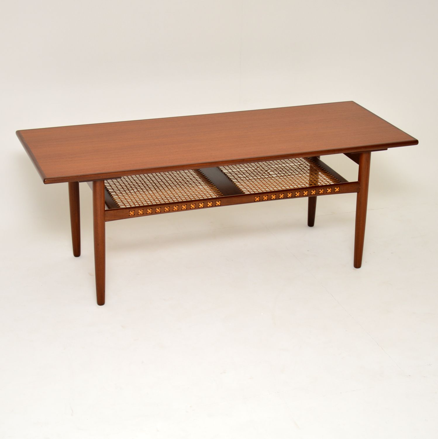 1960s Vintage Danish Teak Coffee Table (1 of 8)