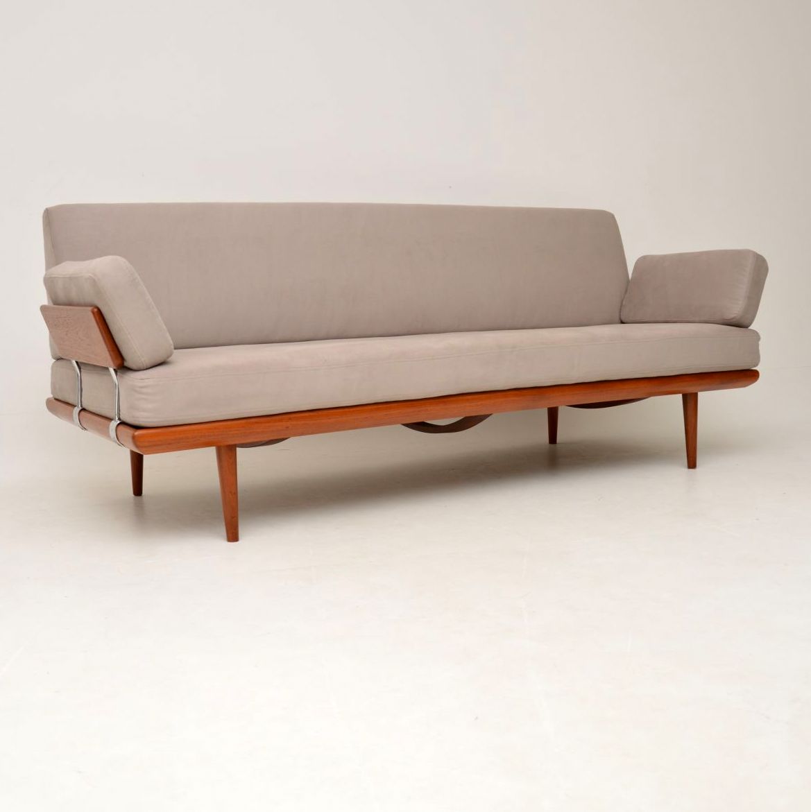 1960s Vintage Teak Sofa / Daybed by Peter Hvidt & Orla Molgaard Nielsen (1 of 12)