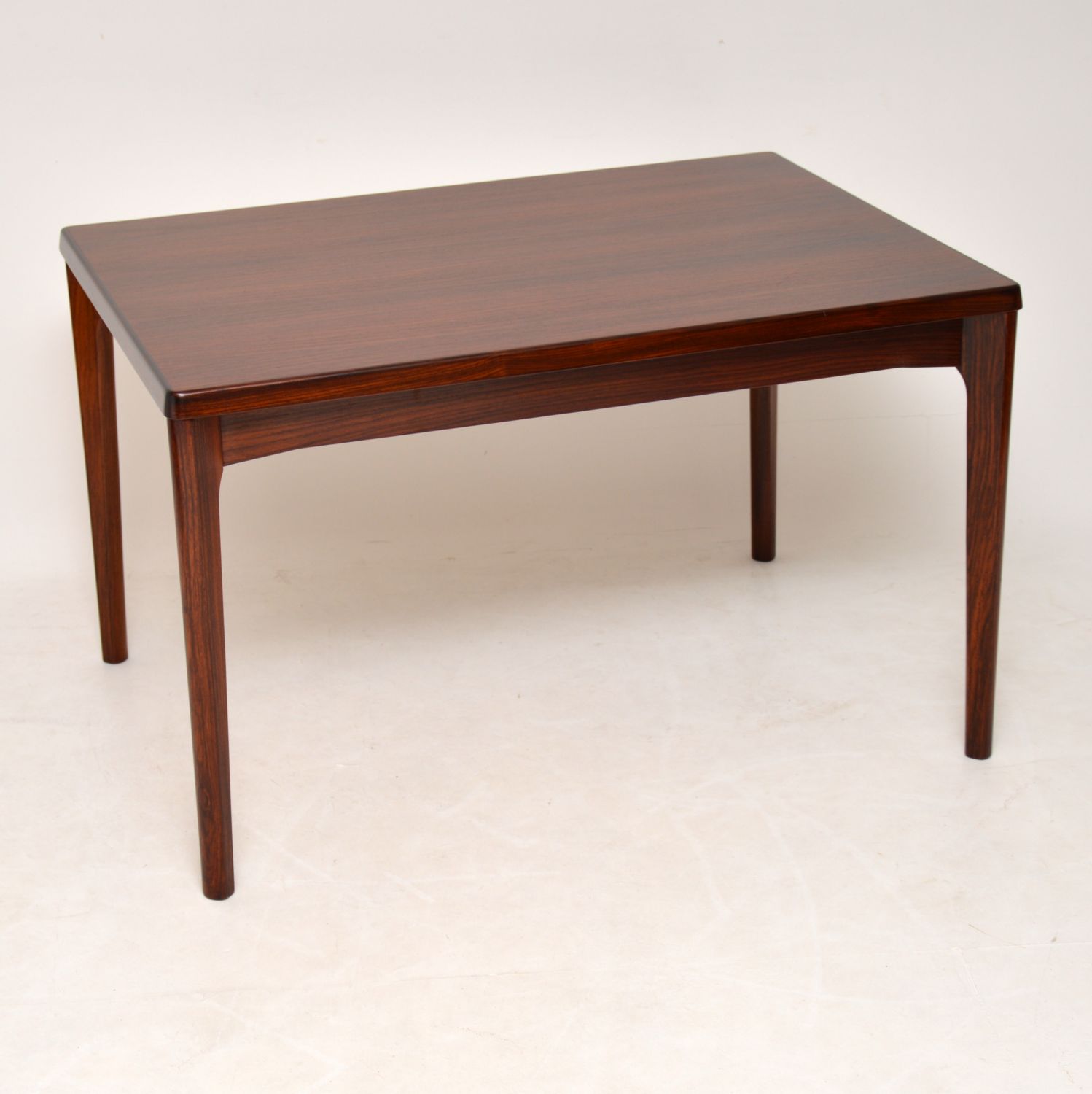 1960s Danish Rosewood Extending Dining Table by Henning Kjaernulf (1 of 12)