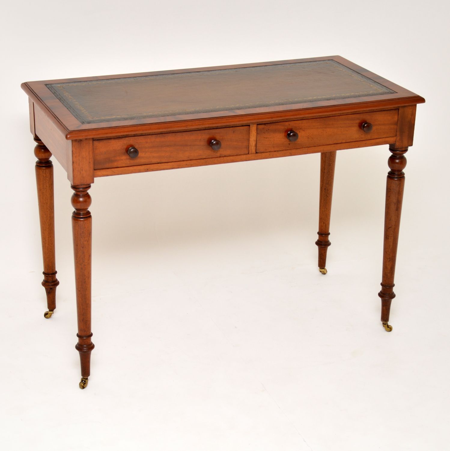 Antique Victorian Mahogany Writing Table Desk (1 of 11)
