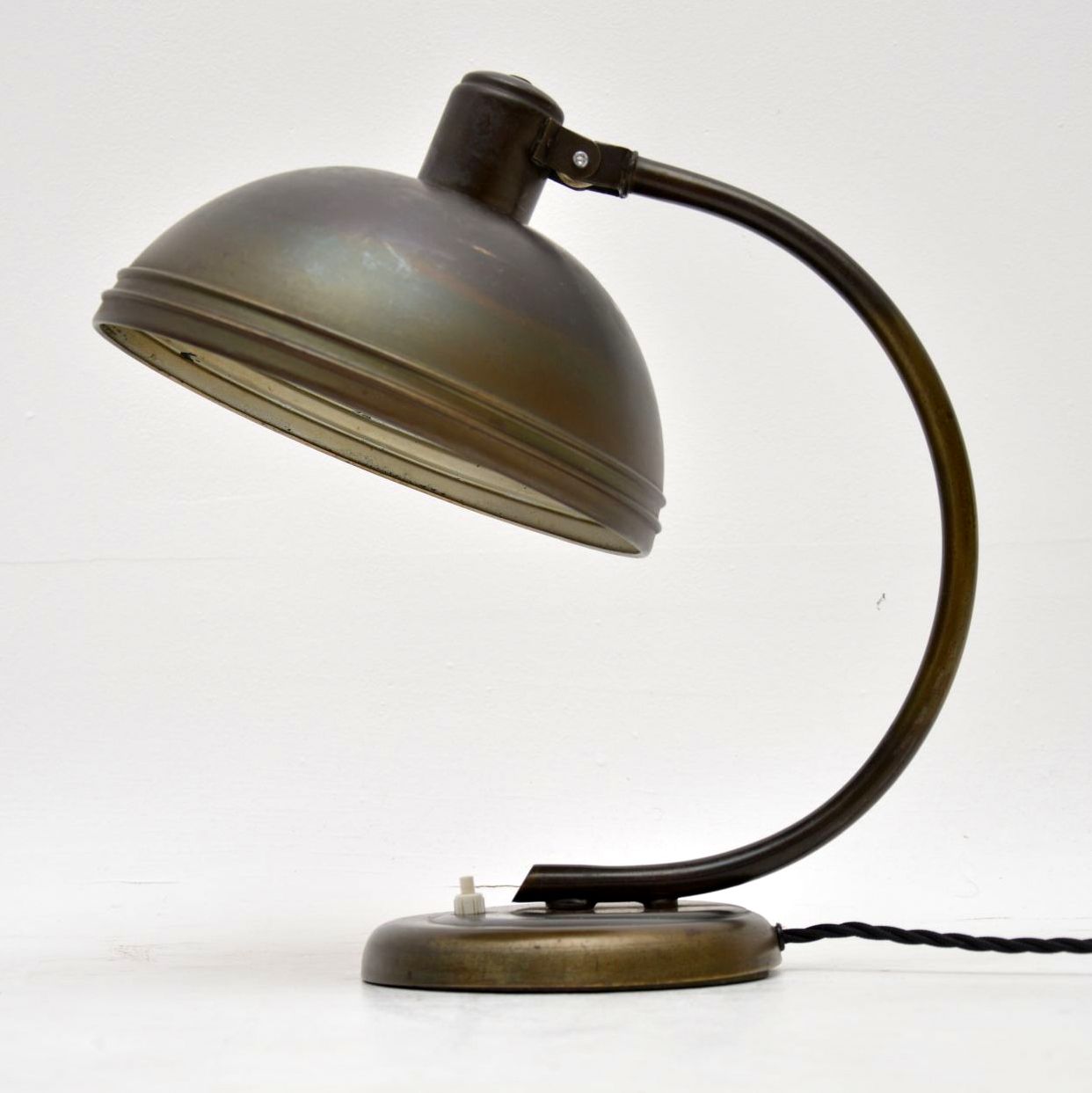 1940s Vintage Bauhaus Style Desk Lamp (1 of 8)