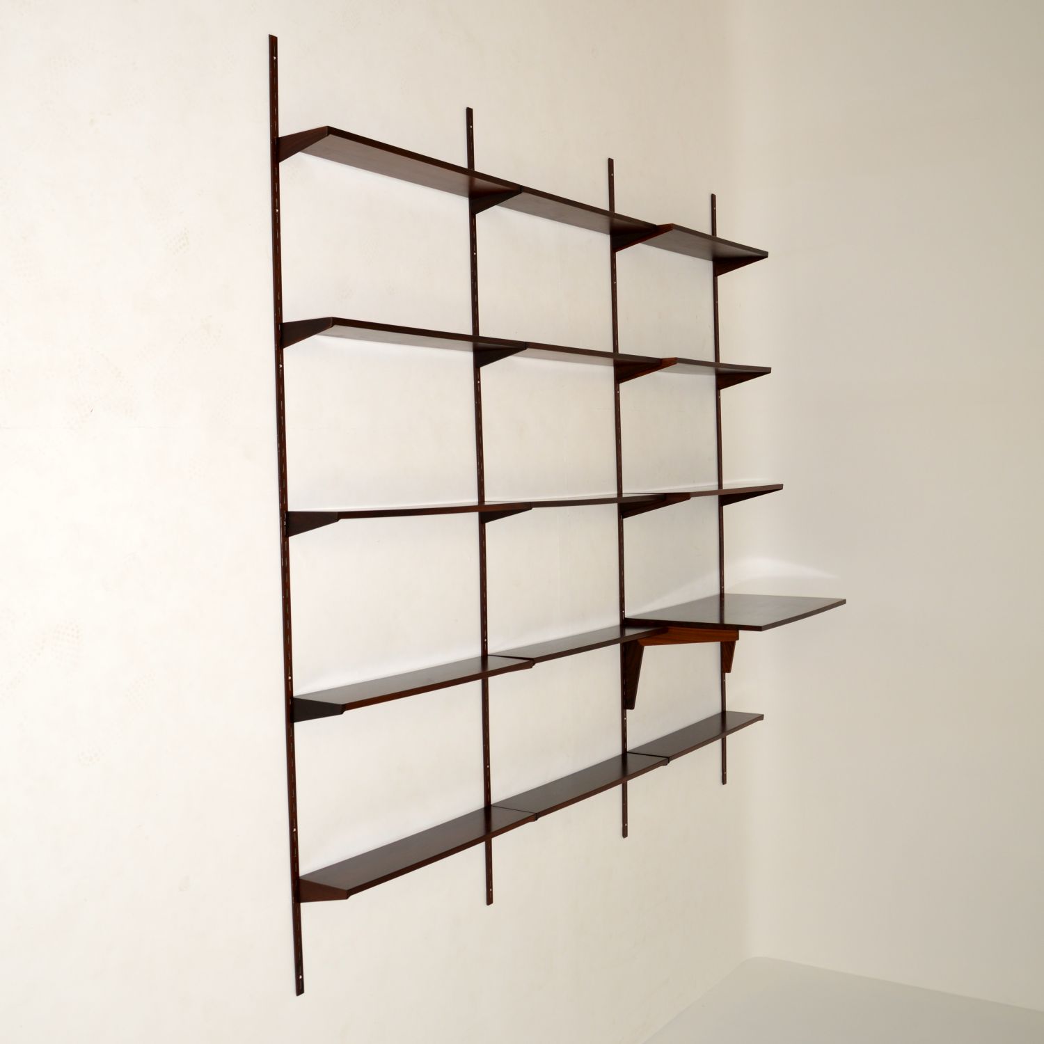 1960s Danish Rosewood Shelving System by Kai Kristiansen (1 of 12)