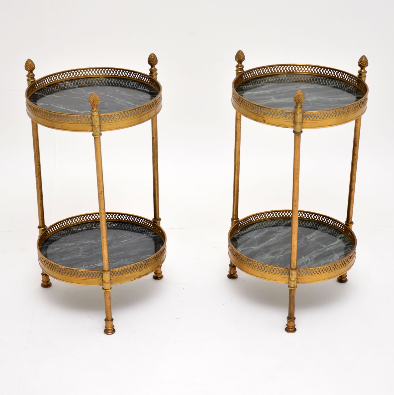 1950s Pair of Brass Side Tables (1 of 12)