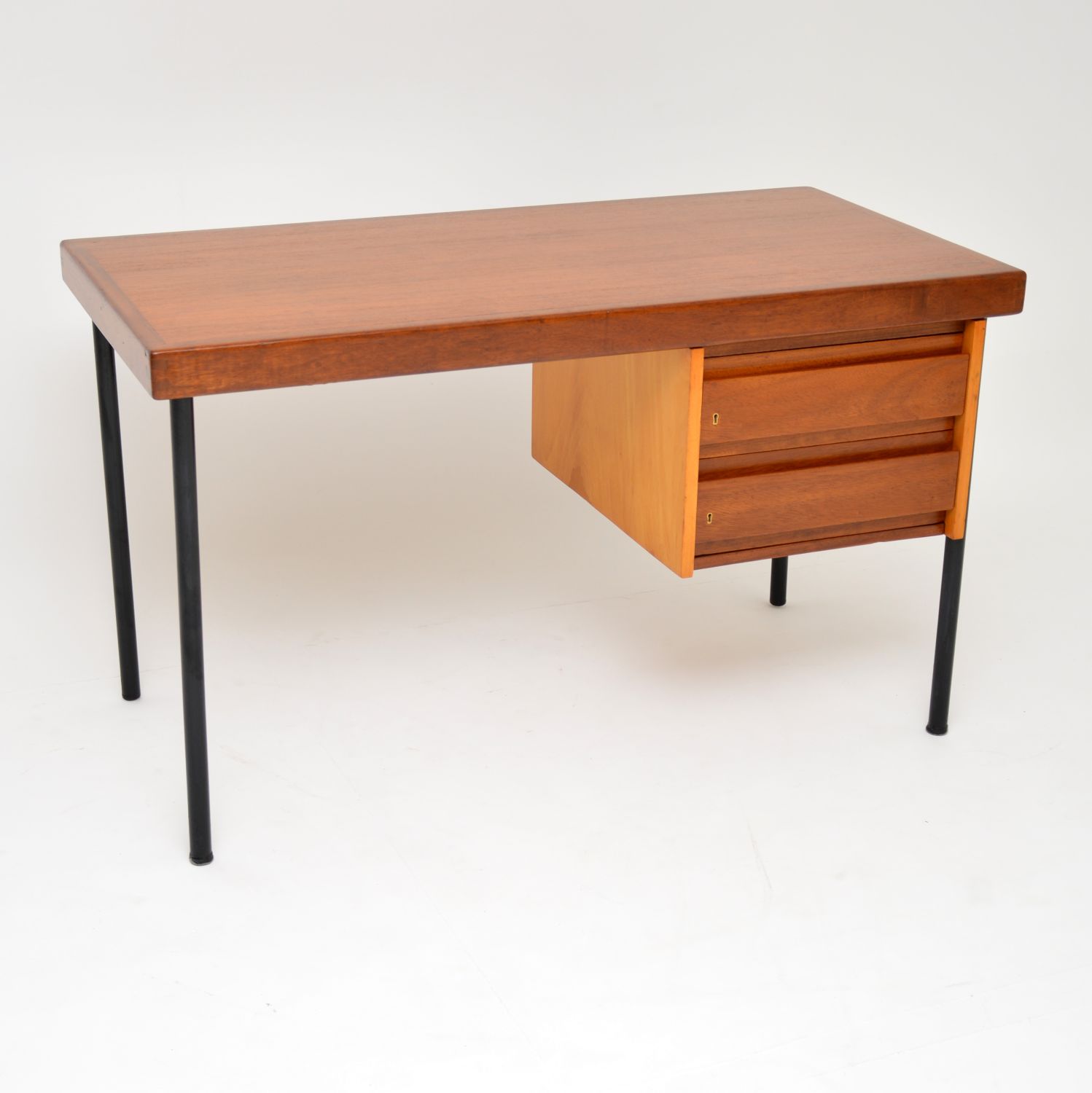 1950s Vintage Mahogany Desk (1 of 11)