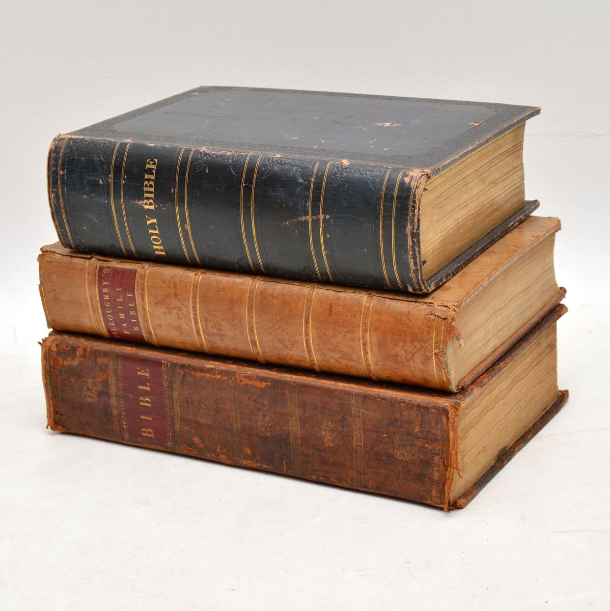 Set of Three Very Large Antique Holy Bibles 1778 , 1813 & 1844 (1 of 12) Set of Three Very Large Antique Holy Bibles 1778 , 1813 & 1844 (1 of 12)