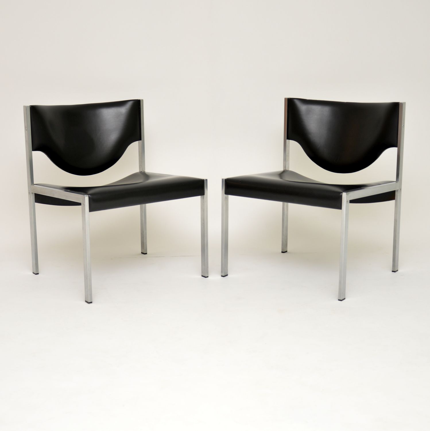 Pair of Vintage Danish Steel Lounge Chairs (1 of 7) Pair of Vintage Danish Steel Lounge Chairs (1 of 7)