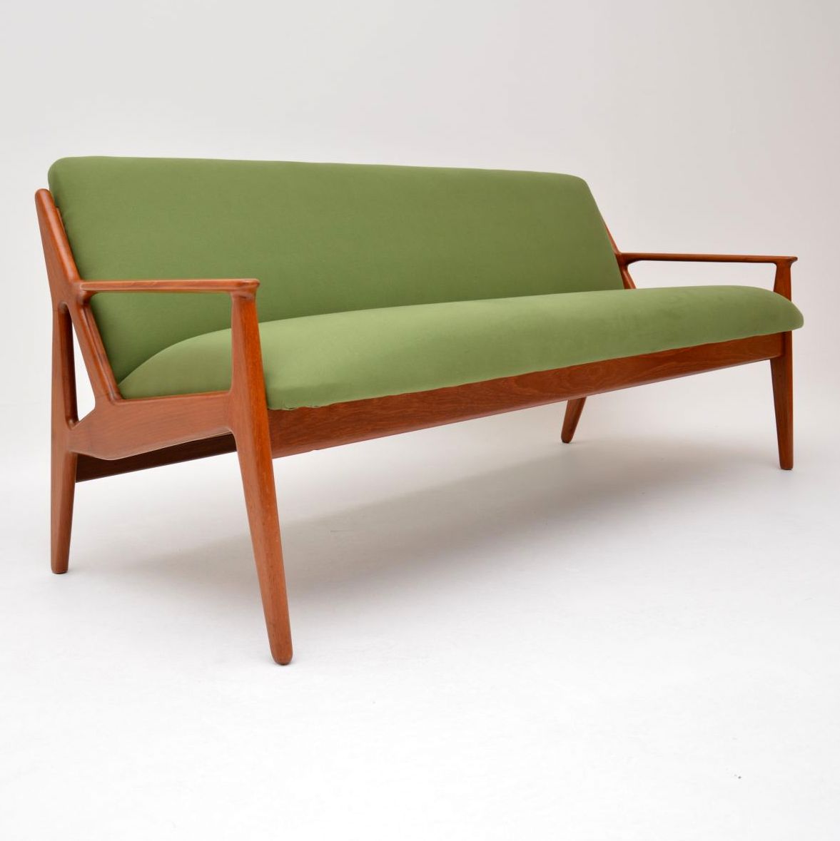 1950s Danish Teak Sofa by Arne Vodder (1 of 12) 1950s Danish Teak Sofa by Arne Vodder (1 of 12)