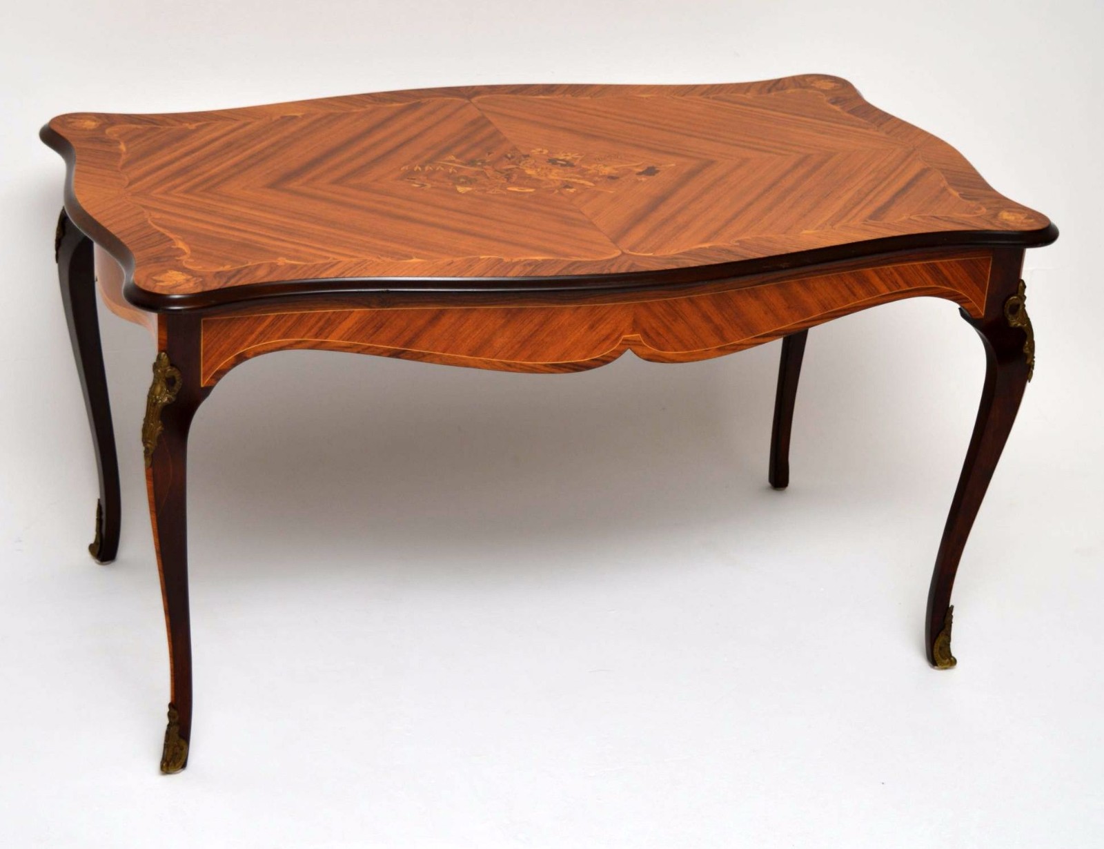 French Style Inlaid Rosewood Coffee Table (1 of 1) French Style Inlaid Rosewood Coffee Table (1 of 1)