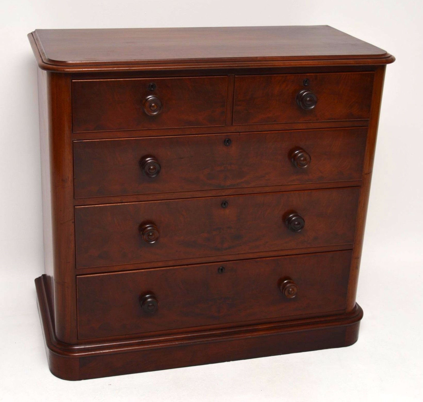 Antique Victorian Mahogany Chest of Drawers (1 of 1) Antique Victorian Mahogany Chest of Drawers (1 of 1)