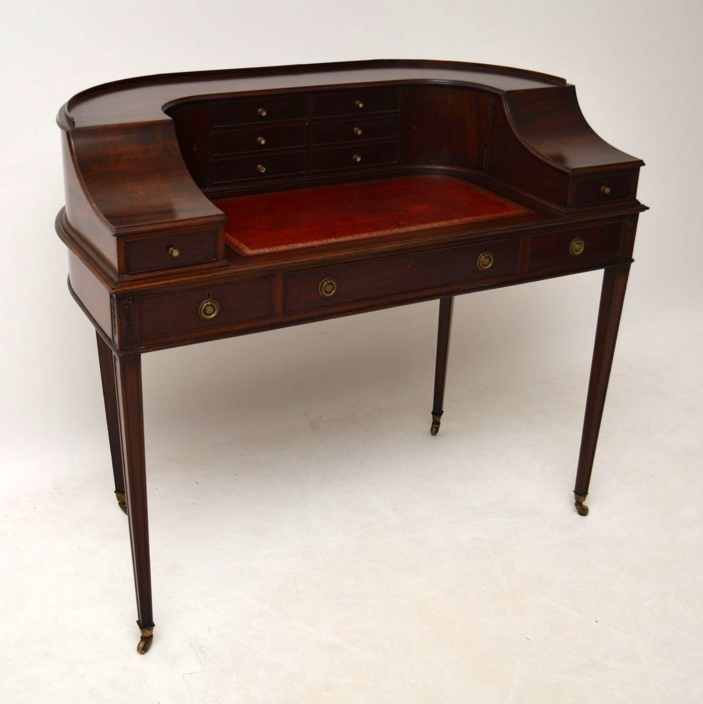 Antique Mahogany Cartlon House Desk (1 of 1) Antique Mahogany Cartlon House Desk (1 of 1)