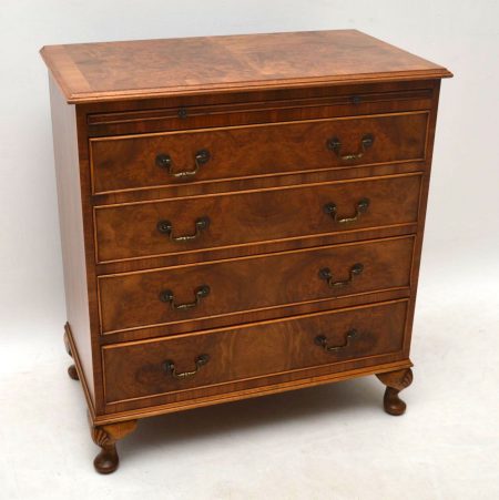 Burr Walnut Chest of Drawers c.1930 (1 of 1)