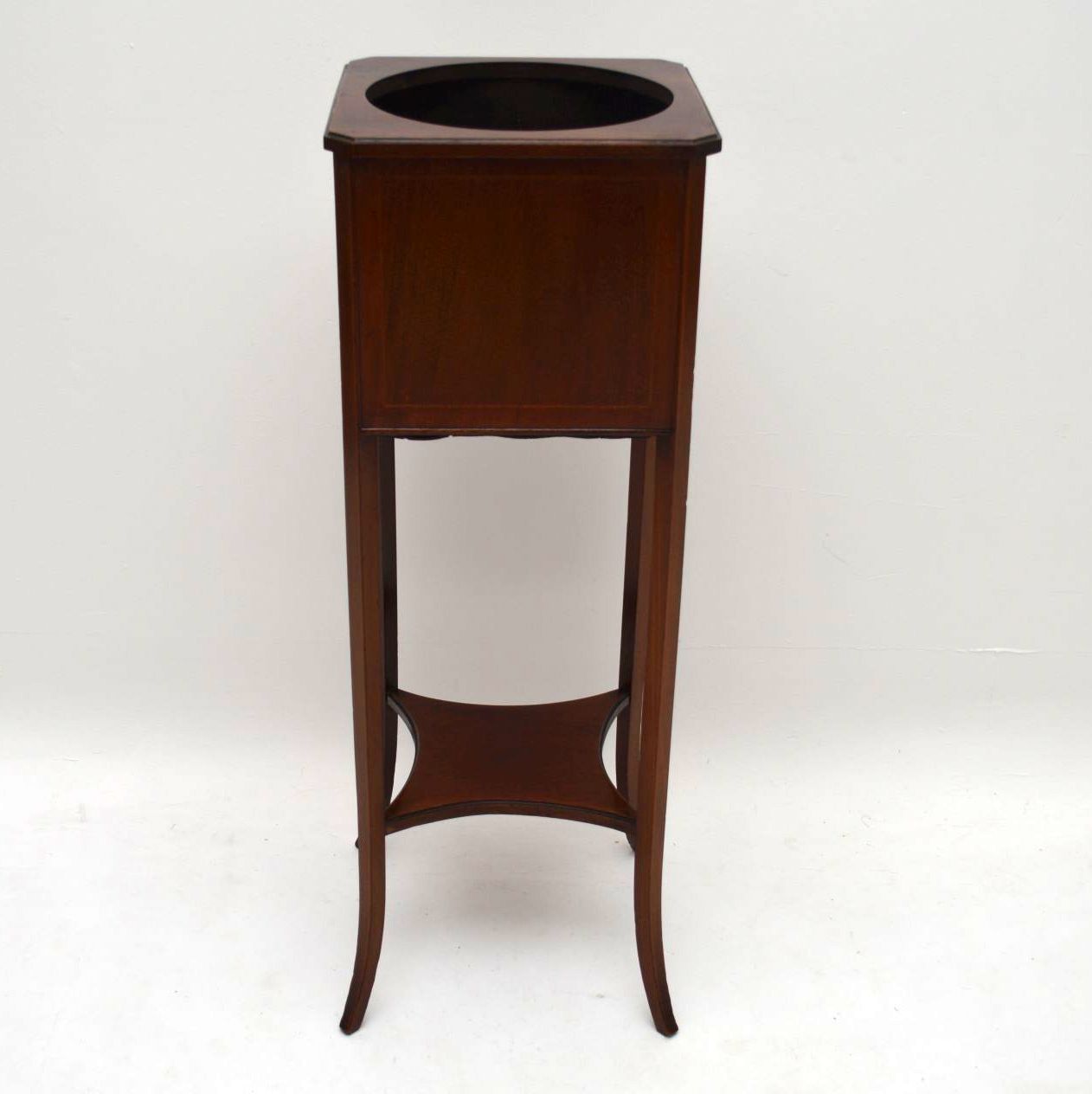 Antique Edwardian Mahogany Plant Stand (1 of 1) Antique Edwardian Mahogany Plant Stand (1 of 1)