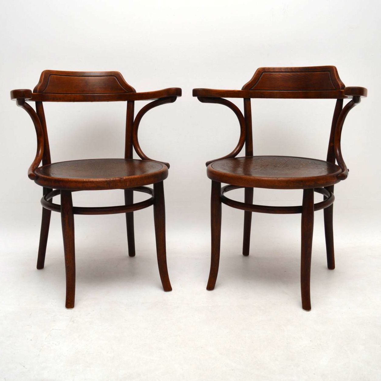 Antique Bentwood Armchairs by Thonet c.1900 (1 of 1) Antique Bentwood Armchairs by Thonet c.1900 (1 of 1)