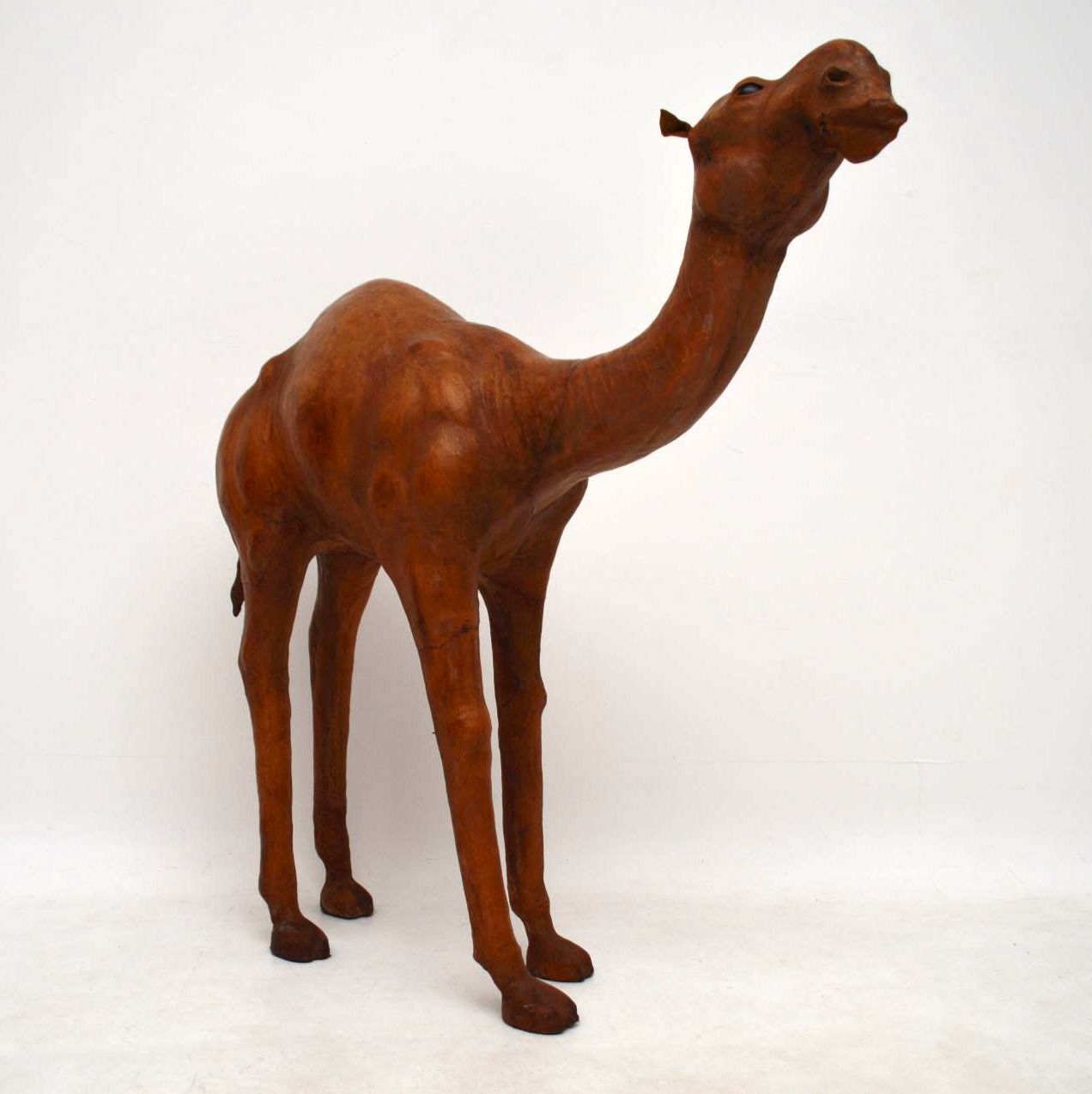 Antique Leather Camel from Liberty of London c.1910 (1 of 1) Antique Leather Camel from Liberty of London c.1910 (1 of 1)