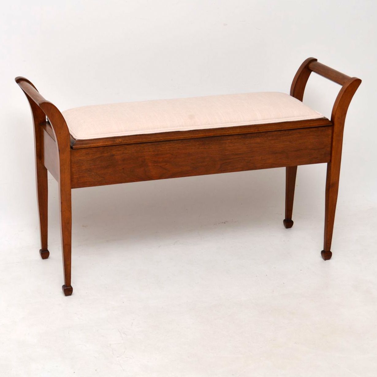 Antique Edwardian Mahogany Piano Duet Stool (1 of 1) Antique Edwardian Mahogany Piano Duet Stool (1 of 1)