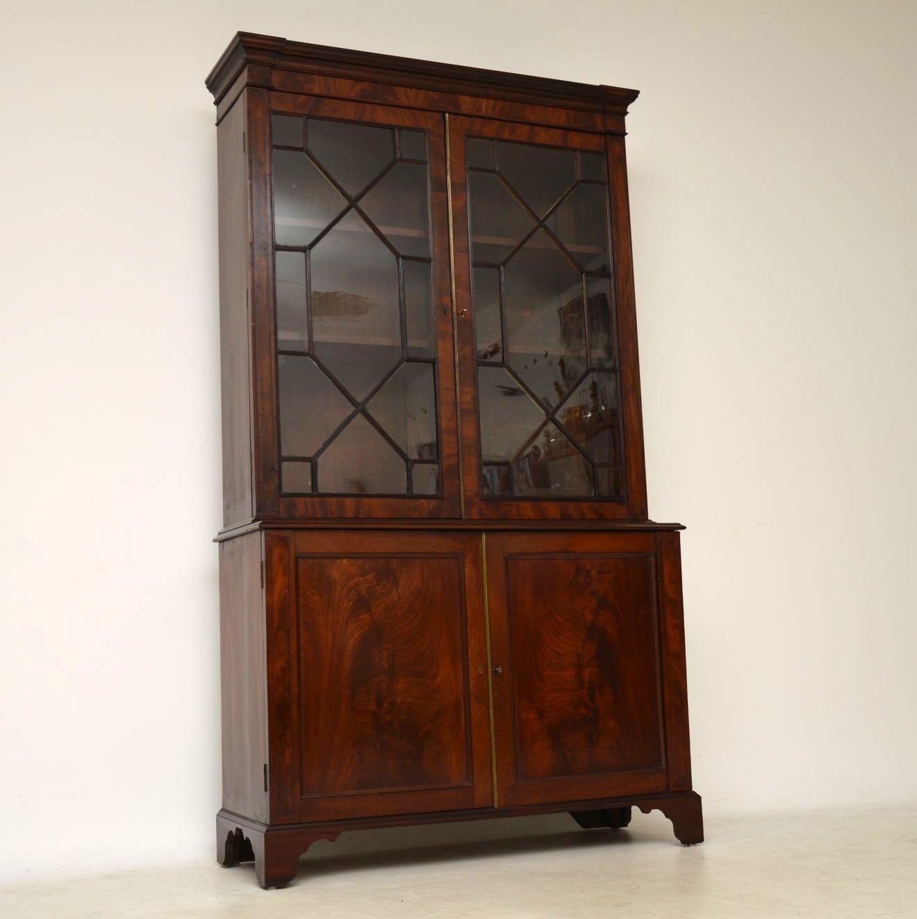 Antique William IV Mahogany Library Bookcase (1 of 1) Antique William IV Mahogany Library Bookcase (1 of 1)