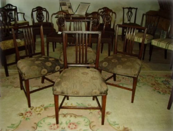 Set of 4 Georgian Mahogany Dining Chairs (1 of 4) Set of 4 Georgian Mahogany Dining Chairs (1 of 4)