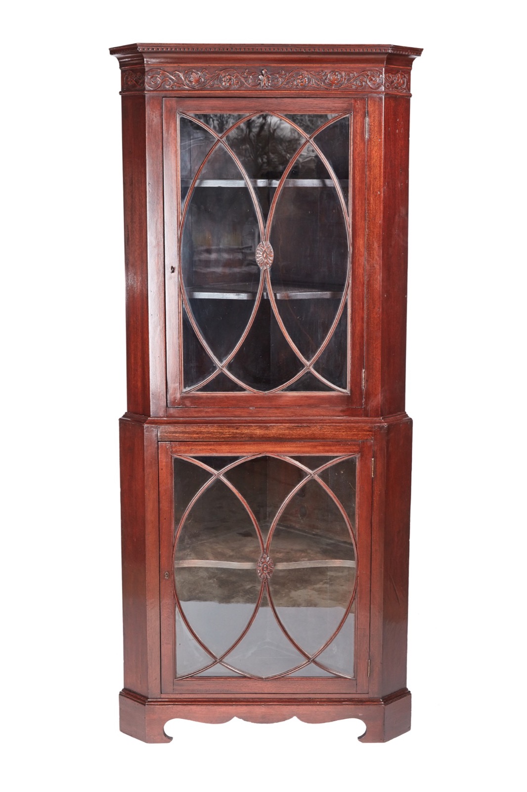 Antique Mahogany Astragal Glazed Corner Cabinet c.1870 (1 of 10) Antique Mahogany Astragal Glazed Corner Cabinet c.1870 (1 of 10)