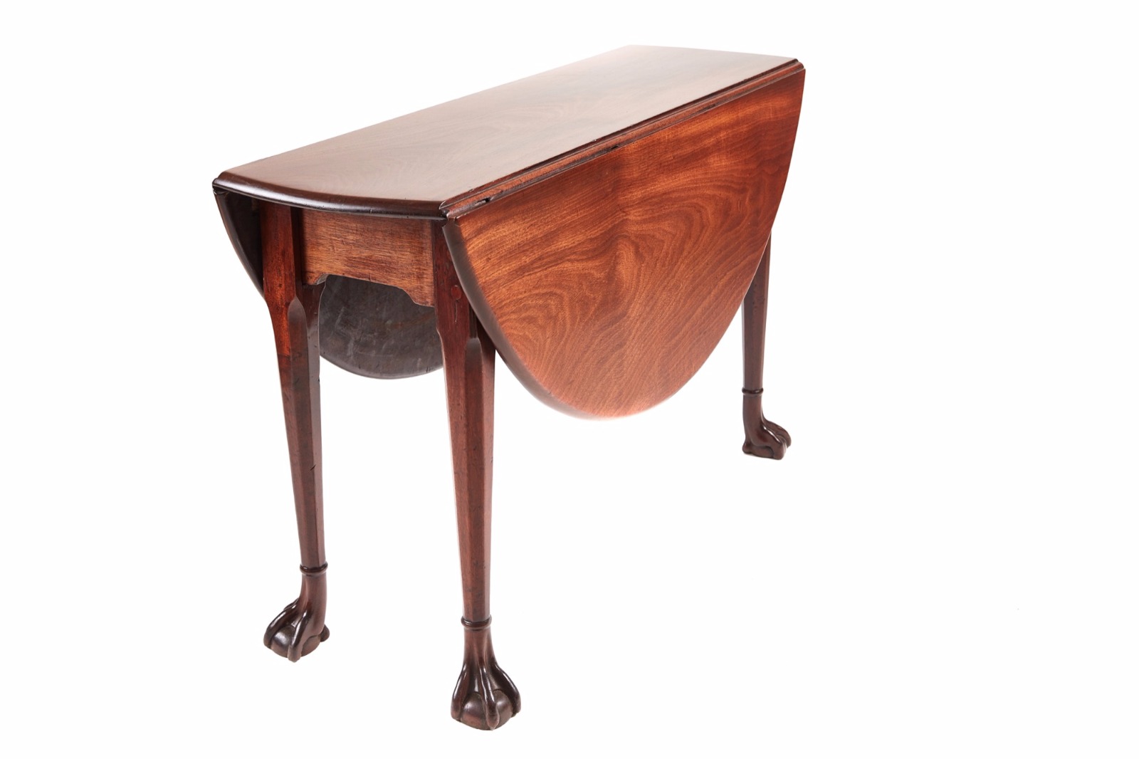 Georgian Mahogany Drop Leaf Dining Table c.1780 (1 of 1) Georgian Mahogany Drop Leaf Dining Table c.1780 (1 of 1)