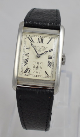 1933 Longines Steel 'Tank' Wristwatch (1 of 1) 1933 Longines Steel 'Tank' Wristwatch (1 of 1)