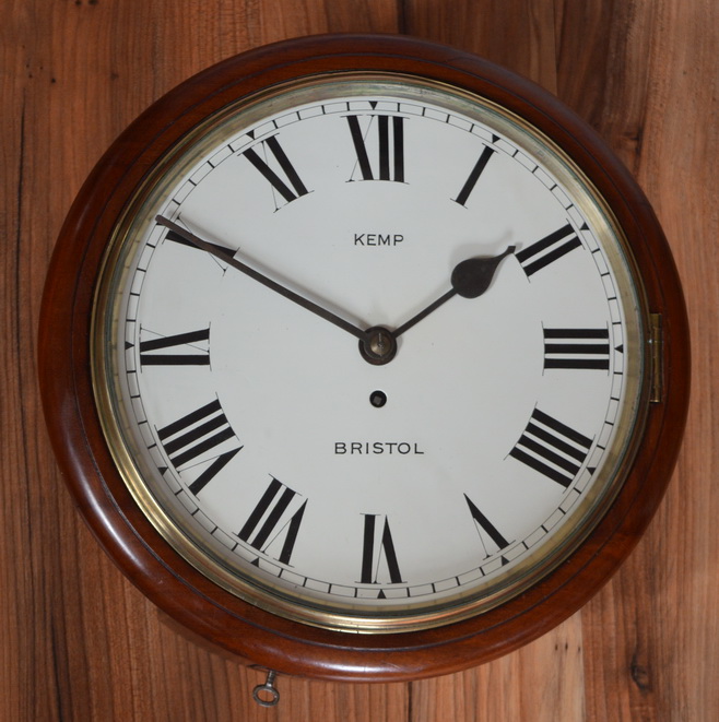 Fusee Wall Clock by Kemp of Bristol (1 of 1) Fusee Wall Clock by Kemp of Bristol (1 of 1)