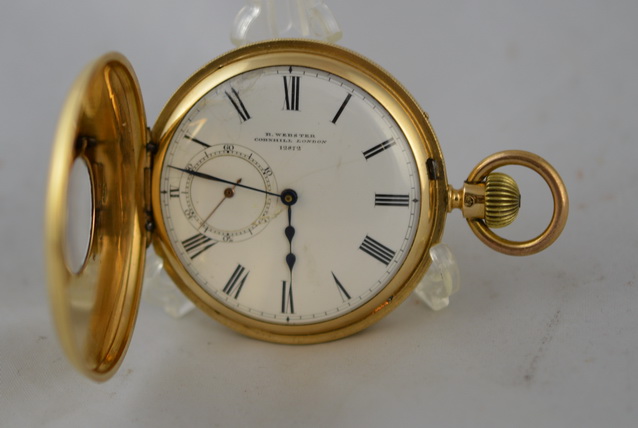 Gold Pocket Watch, by Webster, London (1 of 1) Gold Pocket Watch, by Webster, London (1 of 1)