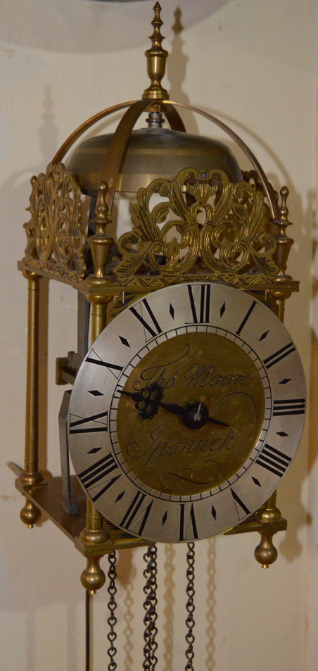 Thomas Moore of Ipswich Lantern Clock c.1960 (1 of 1) Thomas Moore of Ipswich Lantern Clock c.1960 (1 of 1)