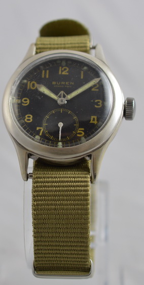 Buren 'Dirty Dozen' Ww2 British Military Wristwatch (1 of 1) Buren 'Dirty Dozen' Ww2 British Military Wristwatch (1 of 1)