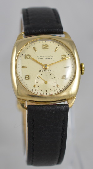 1951 9K Zenith Wristwatch (1 of 1) 1951 9K Zenith Wristwatch (1 of 1)
