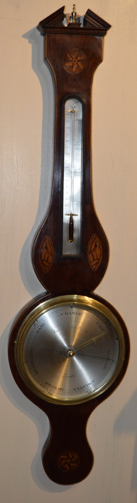 Georgian Mahogany Barometer, Torre, London (1 of 1) Georgian Mahogany Barometer, Torre, London (1 of 1)
