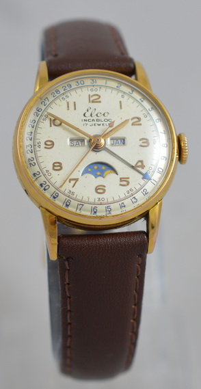 Elco Full Calendar Wristwatch (1 of 1) Elco Full Calendar Wristwatch (1 of 1)