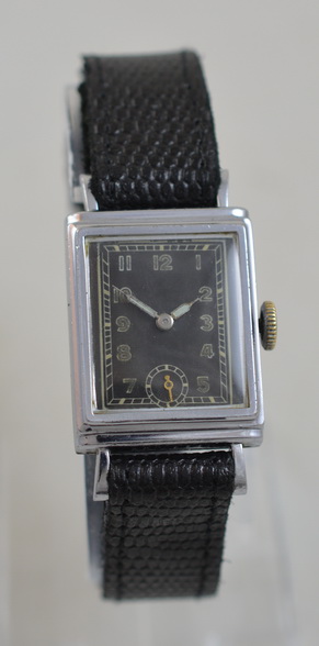Art Deco German 'Tank' Cased Wristwatch (1 of 1) Art Deco German 'Tank' Cased Wristwatch (1 of 1)
