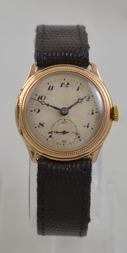 1927 9K Gold Tavannes Wristwatch (1 of 1) 1927 9K Gold Tavannes Wristwatch (1 of 1)