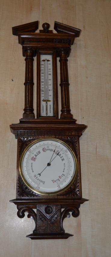 Victorian Aneroid Barometer (1 of 4) Victorian Aneroid Barometer (1 of 4)
