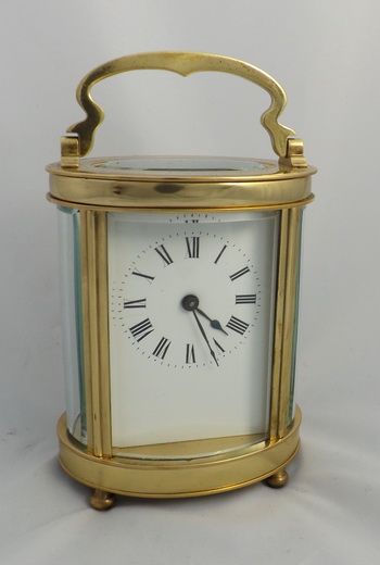 Oval Carriage Clock c.1895 (1 of 1) Oval Carriage Clock c.1895 (1 of 1)