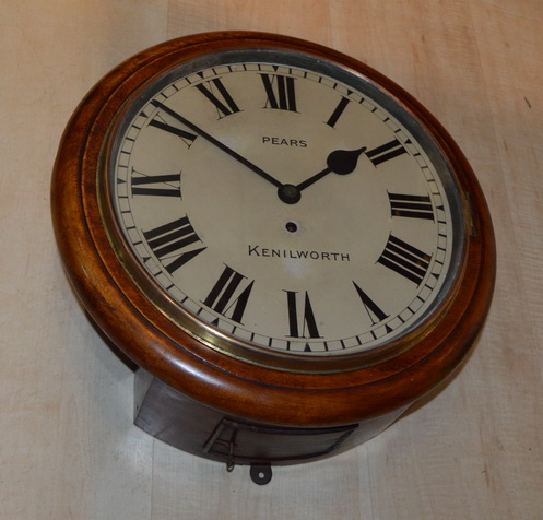 English Fusee Dial Clock c.1890 (1 of 1) English Fusee Dial Clock c.1890 (1 of 1)