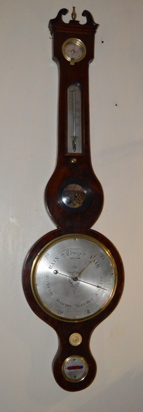 Bristol Mahogany Barometer c.1840 (1 of 1) Bristol Mahogany Barometer c.1840 (1 of 1)