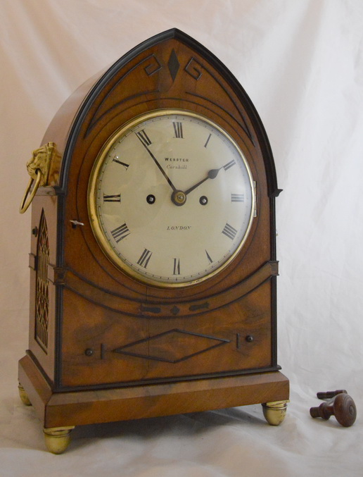Webster London Twin Fusee Bracket Clock c.1820 (1 of 1) Webster London Twin Fusee Bracket Clock c.1820 (1 of 1)