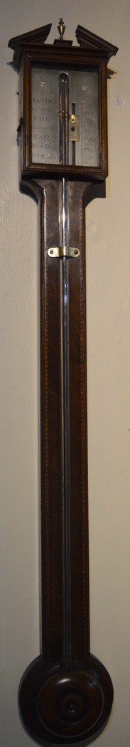 Georgian Mercury Stick Barometer by Barraga. (1 of 1) Georgian Mercury Stick Barometer by Barraga. (1 of 1)